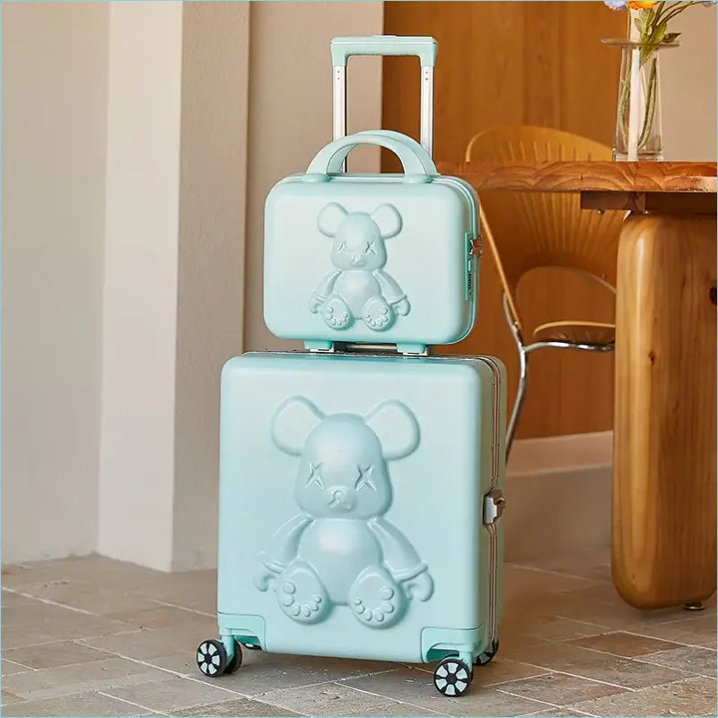 Valise Fille 10 Ans - Green set style2 / 18’ / CHINA